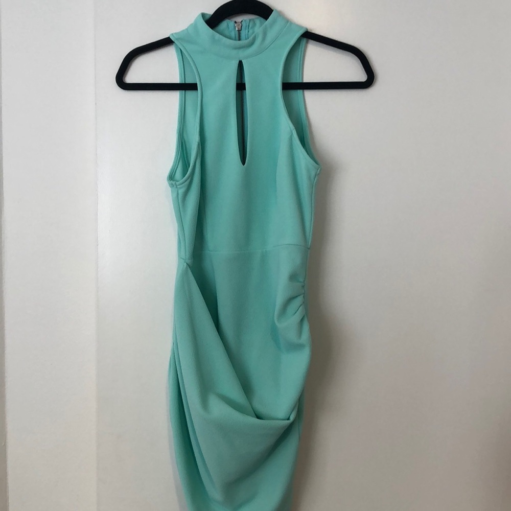 Aqua Blue Cocktail Dress